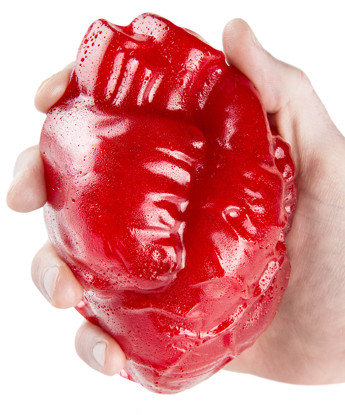 World’s Largest Gummy Heart Delicious and realisticlooking human heart candy.