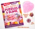Combines a hands-on slime search with a 64-page Highlights activity book packed with hidden-picture puzzles.