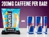 Packed with 200mg of caffeine, each snack-size bag equals two and a half Red Bulls but still tastes like a classic chip!
