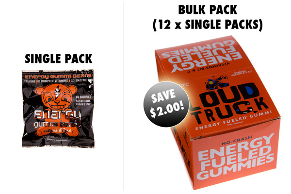 Choose between single packs and 12-packs.