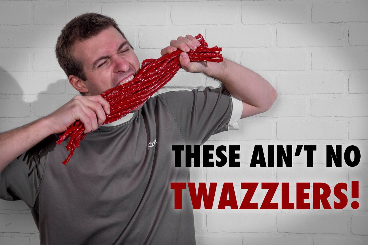 These are super long Twizzlers and not some generic knock-off.