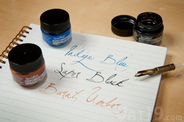 Purchase additional colors of ink for use with your Feather Pen Set