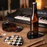 When your table setup looks this cool, you can officially raise a glass and say, “This drink rocks!”