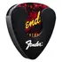 This coaster set is a four piece, featuring classic Fender guitar pick styles and colors