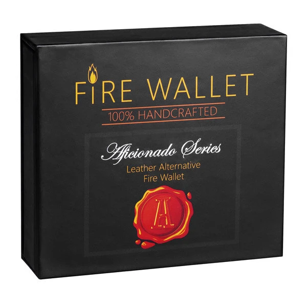 The Fire Wallet A wallet that catches fire when you open it!