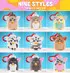 You will receive one of the styles pictured.