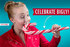 Giant Edible Candy Cane image