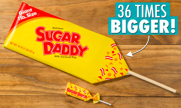 sugar daddy candy logo