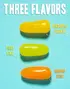 These chewy candies deliver a vibrant fusion of exotic sweetness and spicy excitement in three thrilling varieties.