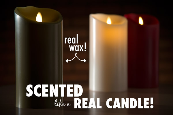 flameless scented candles uk