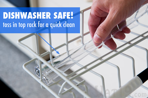 If necessary, clean out your magazines by placing them on the top rack of your dishwasher.