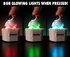 Hold down Meowkey and it will cycle through an array of colors, increasing speed the longer you hold it down.