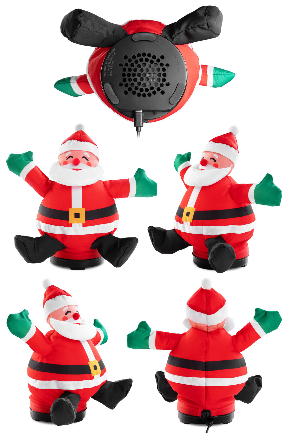 Mini Inflatable Santa A Blow up Decoration For Your Desk And Home Mini Inflatable Santa A Blow up Decoration For Your Desk And Home