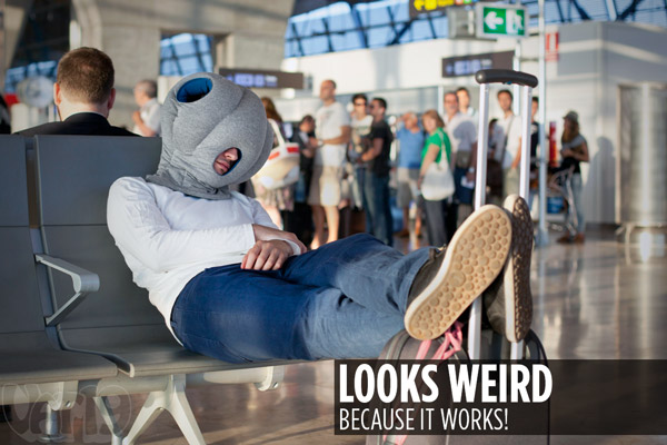 The Ostrich Pillow is your power napping companion.