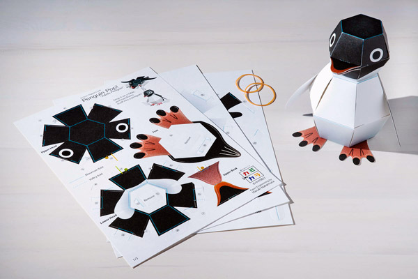 Penguin Pop Make Your Own Amazing Paper Pop Up Toy