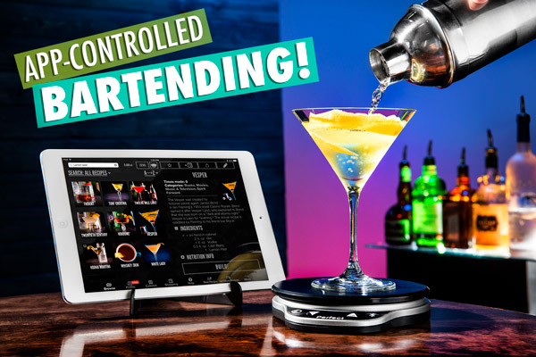 Drink 2.0: App-controlled smart bartending