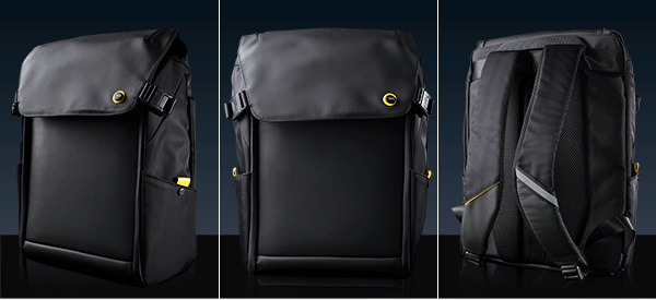 Pixelated Smart Backpack: A knapsack with an integrated LED array.