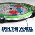 Spin the outer wheel to rotate the entire maze within its plastic casing, shifting the position of the gears and unlocking new paths for your marble to traverse!