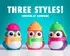 Because we receive this item in an assortment, we must sell it randomly. You will receive one of the three styles pictured.