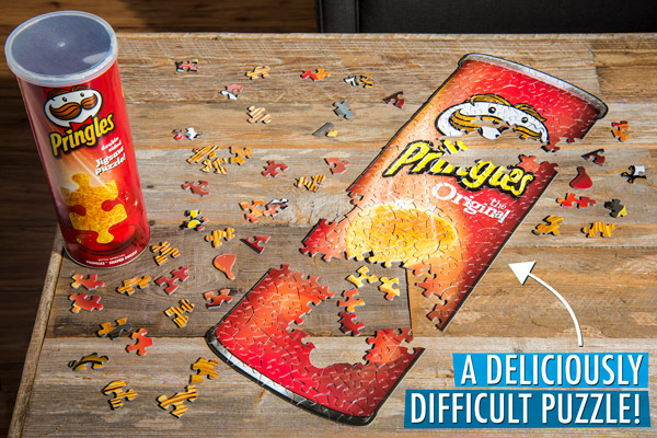 Pringles Puzzle A Jigsaw Puzzle Styled Like A Can Of Pringles Potato Crisps