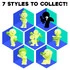 Like other Smiski varieties, the Cheer Series is sold as blind box with seven different styles to collect.