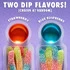 Each packs includes the same type of gummy worms, but the dipping goo flavor will be chosen at random.