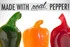 Each Spicy Gummy Pepper is infused with its respective pepper: jalapeño, habanero, and ghost pepper.