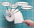 Transform your toilet paper roller into a talkative trickster!