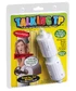Repeats pre-recorded messages (up to 9 seconds) when spun. Fits any size toilet paper holder.