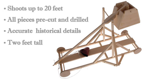 Working Wood Trebuchet Kit