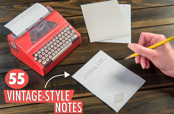 55 vintage-style notes