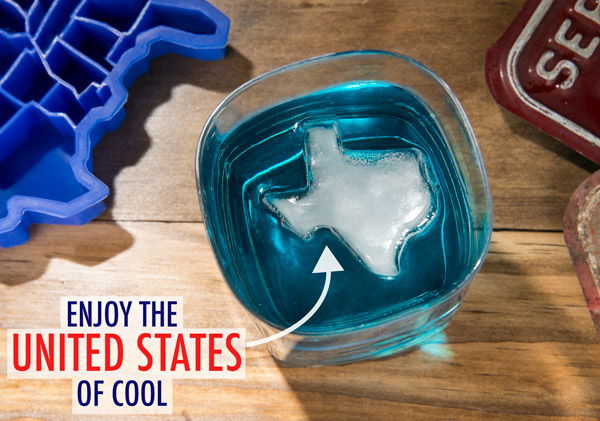 Home State Ice Cube Molds, State Ice Trays