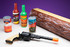 Includes 4 targets, a log base, and an electronic pistol.
