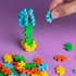 Connect the double-plus shape in a multitude of ways to make 2D or 3D models.