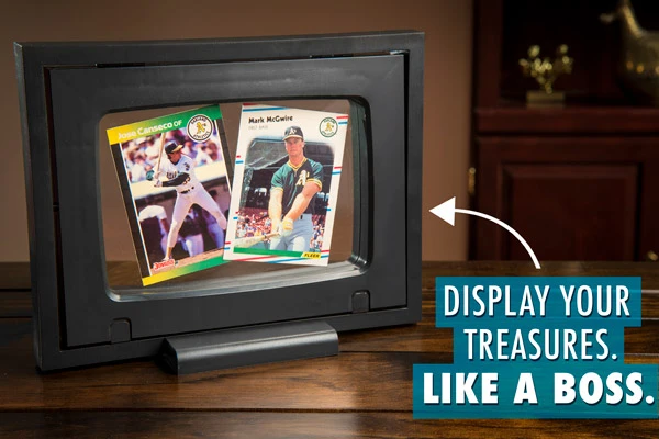 3D Display Frame: Uniquely display your treasured keepsakes and mementos.